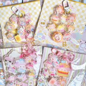 catoon keychain set
