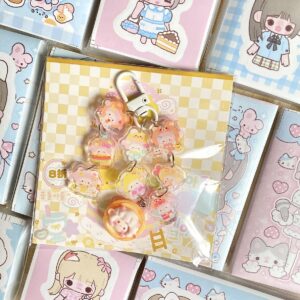 Cartoon characters keychain